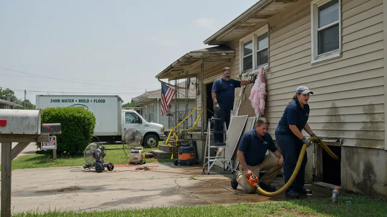 Water Damage Repair in Portland, TX near me